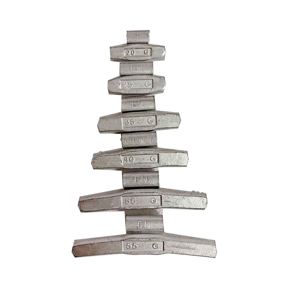 Fe Clip On Wheel Weight for FN Series Car Rims CTR-FE-02C